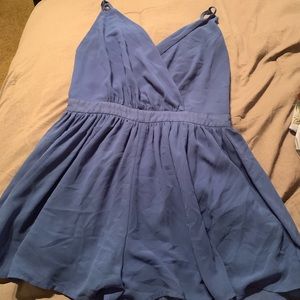 Royal blue romper size SMALL